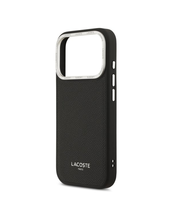 Lacoste PU Leather Champs Elysees MagSafe Чехол для iPhone 17 Pro