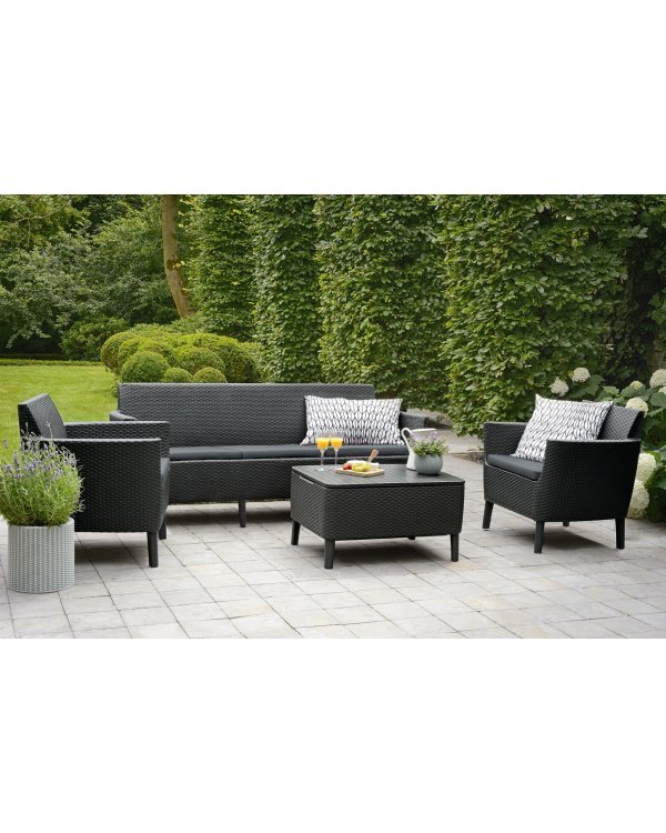 Keter Salemo 3 Seater Set Комплект садовой мебели