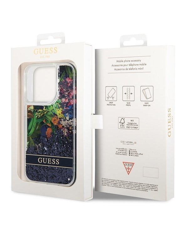 Guess GUHCP14LLFLSB Чехол для Apple iPhone 14 Pro