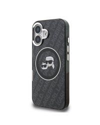 Karl Lagerfeld IML K&CH Heads Repeated Logo MagSafe Case Чехол для Apple iPhone 16