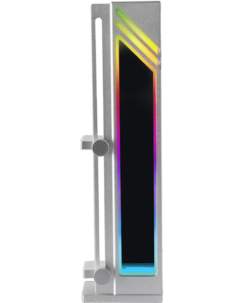 Mars Gaming MCA-GCBW Кронштейн для поддержки видеокарты ARGB / белый