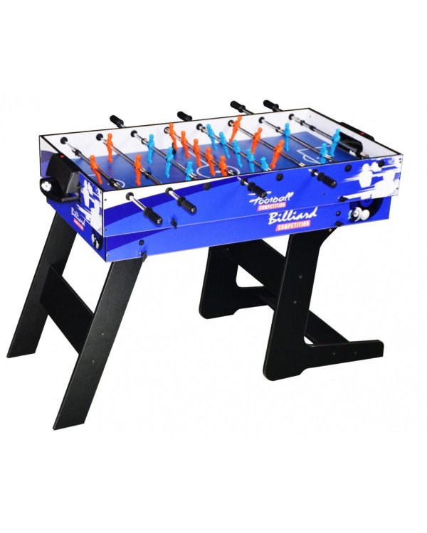 RoGer 4in1 Стол складной для игр Бильярд / Аэрохоккей / Футбол / Настольный теннис