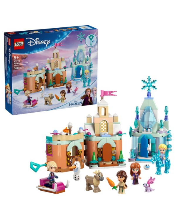 Дополнительное изображение книги «LEGO 43278 Mini Arendelle Castle & Elsa's Ice Palace Конструктоp»