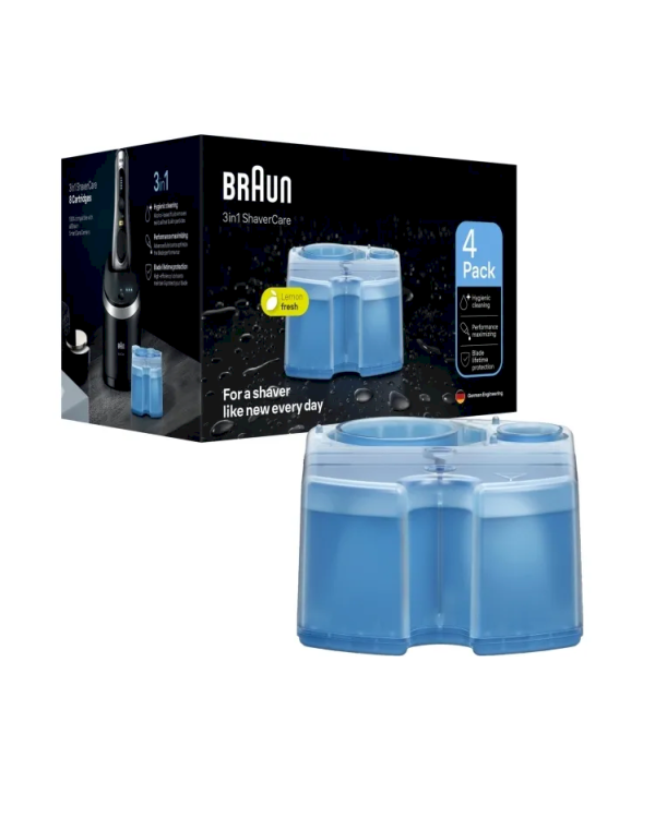 Braun CCR4 Clean & Renew Refill Сменные чистящие картриджи 4 pcs