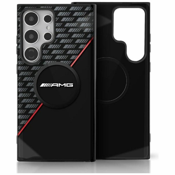 AMG Double Layer Rhombs MagSafe Чехол для Samsung Galaxy S25 Ultra AMG Double Layer Rhombs MagSafe Чехол для Samsung Galaxy S25 Ultra