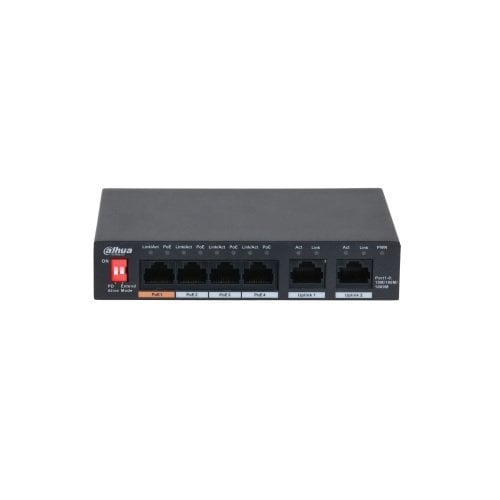 Dahua PFS3006-4GT-60 PoE Коммутатор 6 портов / 60W