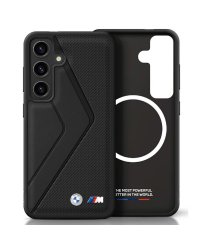Etui BMW Leather Oversized Stripes MagSafe Чехол для Samsung Galaxy S25