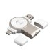 4smarts Wireless Charger VoltBeam Mini Беспроводная Зарядка для Apple Watch 1-7 / USB-C / USB