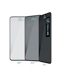 OBAL:ME Privacy 5D Glass Screen Protector Защитное стекло для Samsung Galaxy A55 5G / чёрный