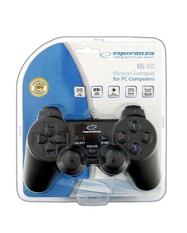 Esperanza EG102 PC Gamepad Игровой контролёр с вибрацией