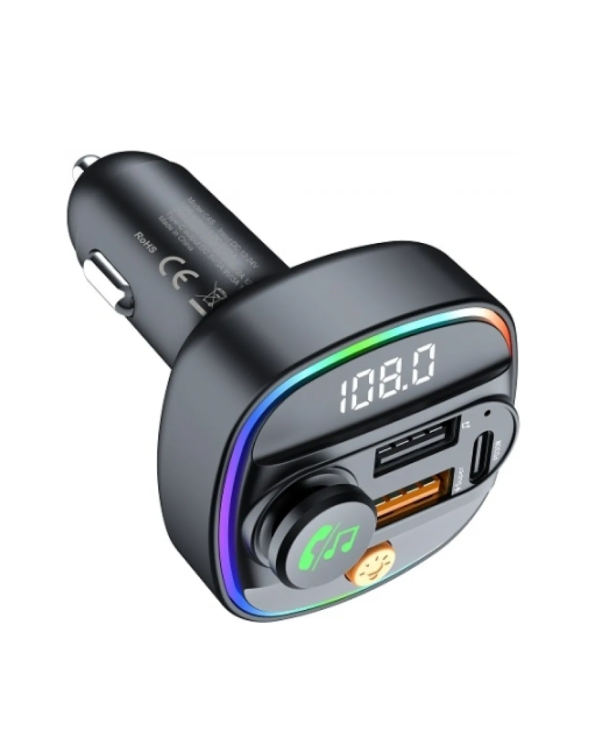 Devia Smart FM Transmitter Bluetooth PD 30W 3арядное устройство