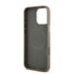 Guess PU Grained Triangle Logo MagSafe Case Защитный чехол для iPhone 16 Pro / коричневый