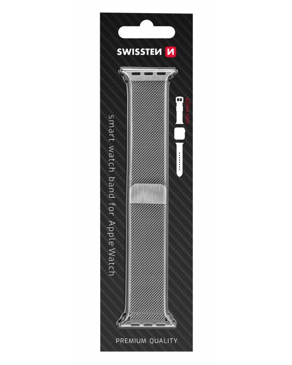 Swissten Металлический ремешок для Apple Watch 1/2/3/4/5/6 / SE / 38 мм / 40 мм