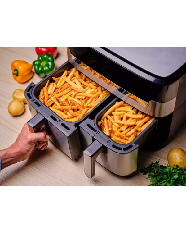 Tefal Dual Easy Fry & Grill EY905D Аэрофритюрница с горячим воздухом 8.3L 2700W