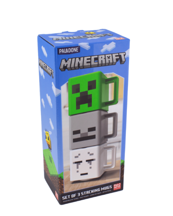 Дополнительное изображение книги «Paladone Minecraft Комплект из 3 кружек»