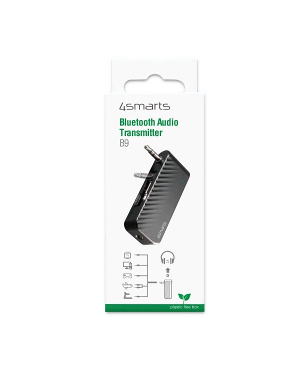 Дополнительное изображение книги «4smarts Bluetooth Audio Trnasmitter B9 Аудио Адаптер / 2 x Jack 3.5mm»
