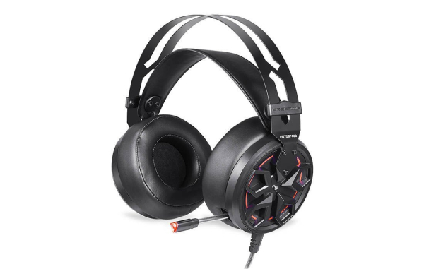 Обложка книги «Motospeed H60 Gaming Headset Игровые наушники с Mикрофоном / 3.5mm / 2.1m Kабель/ черный»