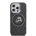 Karl Lagerfeld IML K&CH Heads Repeated Logo MagSafe Case Защитный чехол для iPhone 15 Pro / чёрный