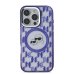 Karl Lagerfeld IML Monogram K&CH Heads MagSafe Case Защитный чехол для iPhone 16 Pro / фиолетовый