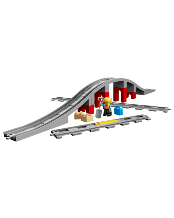 Дополнительное изображение книги «LEGO 10872 Duplo Train Bridge and Tracks Конструктор»