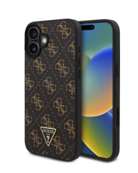 Guess New 4G Triangle Защитный Чехол для Apple iPhone 16 Plus