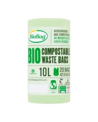 BioBag Компостируемые Мусорные Мешки 10L 42x54cm