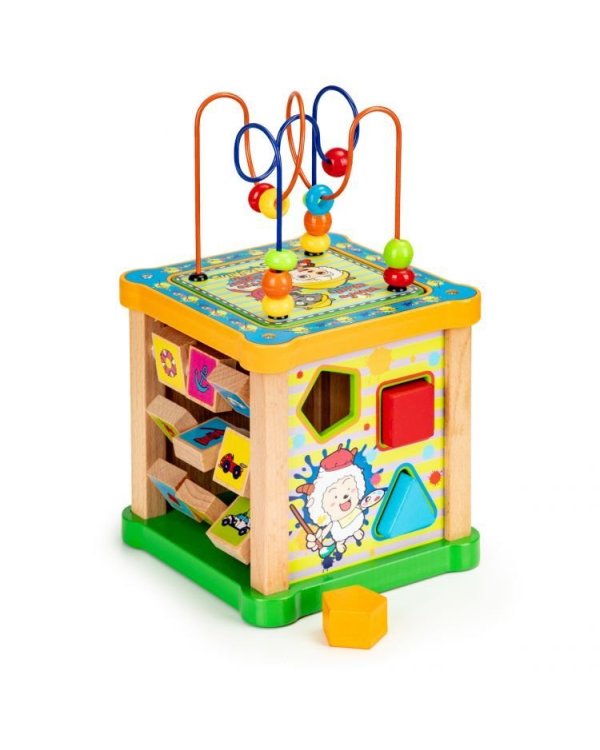 Дополнительное изображение книги «EcoToys 5в1 Сортировщик и лабиринты»