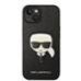 Karl Lagerfeld PU Saffiano Karl Head Case Защитный чехол для iPhone 14 Plus / чёрный