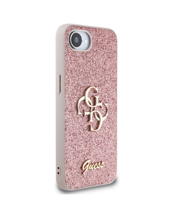 Дополнительное изображение книги «Guess PU Fixed Glitter 4G Metal Logo Case Чехол для Apple iPhone 16e»