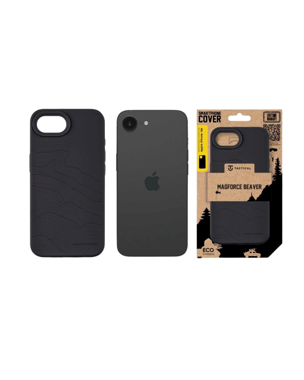 Tactical MagForce Beaver Cover Защитный чехол для iPhone 16e / асфальт