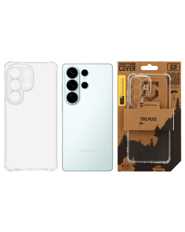 Дополнительное изображение книги «Tactical TPU Plyo Cover Защитный чехол для Samsung Galaxy S26 Ultra / прозрачный»