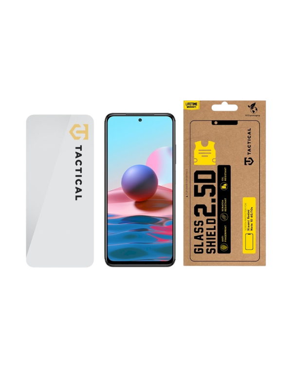 Tactical Glass Shield 2.5D Защитное стекло для Xiaomi Redmi Note 10 4G/10s / прозрачное