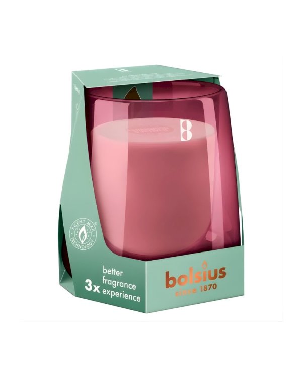 Bolsius CleanLight Ароматическая Свеча 95x85mm Cypress&Amber