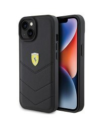 Ferrari Quilted Metal Logo Back Case Защитный Чехол для Apple iPhone 15