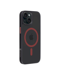 Tactical MagForce Hyperstealth 2.0 Cover Защитный чехол для iPhone 15 / чёрный/красный