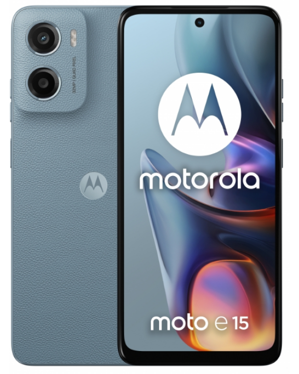 Motorola Moto E15 Смартфон 2GB / 64GB Misty Blue