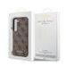 Guess 4G Charm Case Защитный чехол для Samsung Galaxy S23 / коричневый