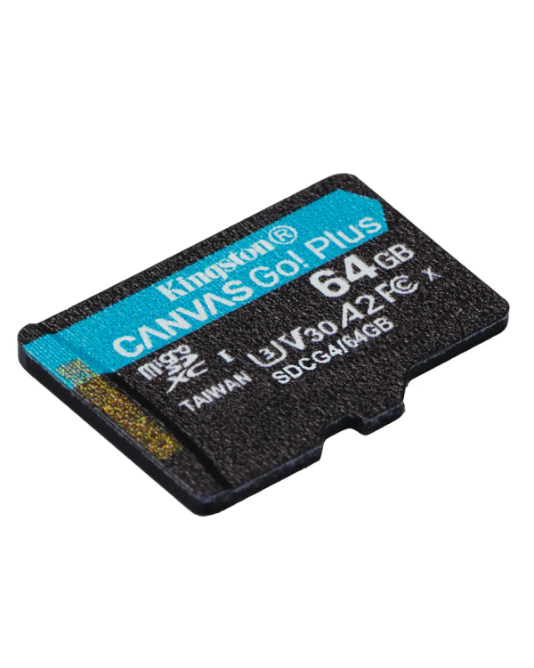 Kingston Canvas Go Plus MicroSDXC Карта памяти 64GB