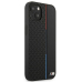 BMW Коллекция M BMHCP13STRTBK Back Case Кожанный Чехол для телефона Apple iPhone 13 Mini Черный