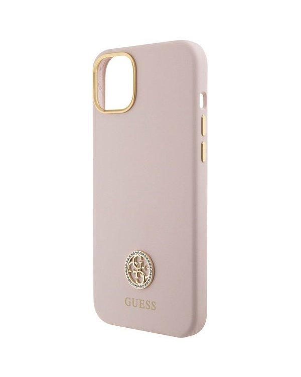 Guess GUHCP15M4DGPP Чехол для Apple iPhone 15 Plus / 14 Plus