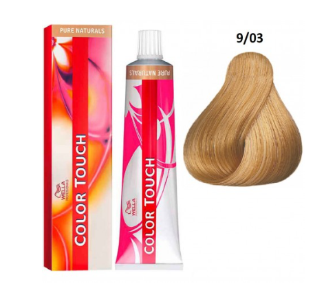 Wella Professionals Color Touch Pure Naturals 9/03 Краска Для Волос 60 ml