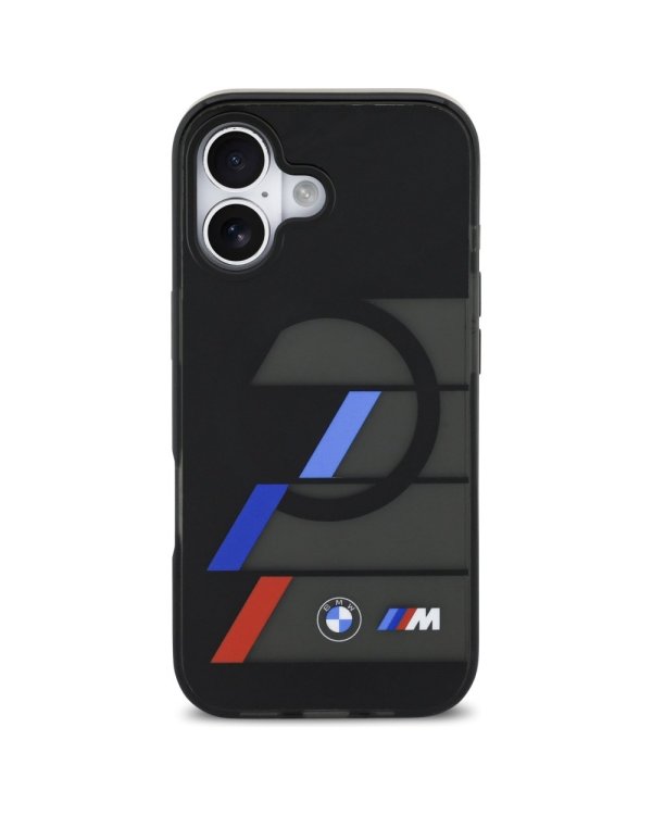 BMW M IML Metal Buttons Tricolor Lines MagSafe Case Защитный Чехол для Apple iPhone 17