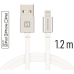 Swissten MFI Textile Fast Charge 3A Lightning Кабель Для Зарядки и Переноса Данных 1.2m