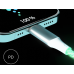 Qualo QCS-CL-00 Glowing Кабель USB-С – Lightning / 12W / 1m / LED