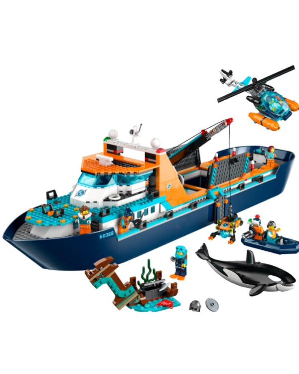 LEGO 60368 City Arctic Explorer Ship Конструктор