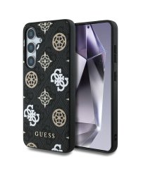 Guess 4G Printed Colored Peony Pattern MagSafe Чехол для Samsung Galaxy S25
