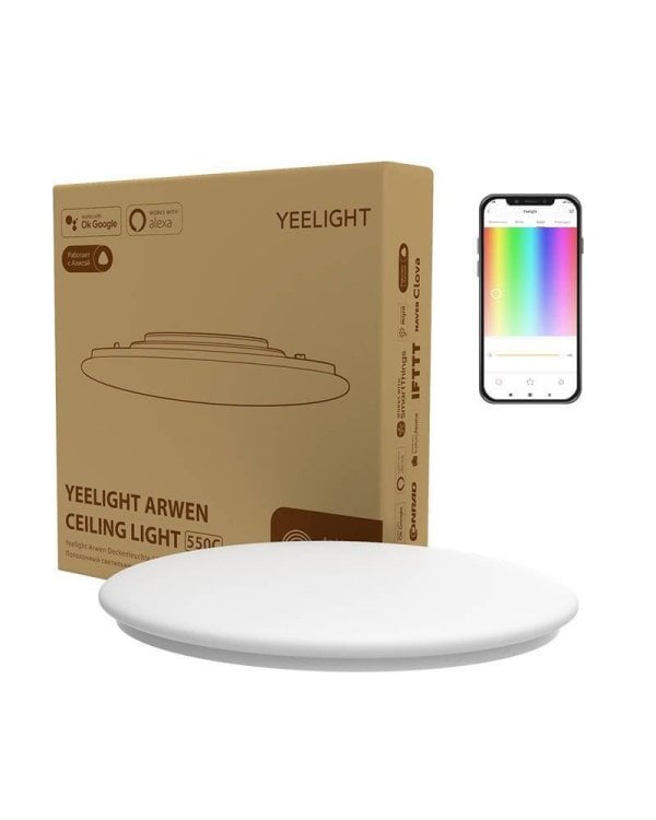 Yeelight Arwen Ceiling Light 550C Smart потолочный светильник 50W / 4500lm / RGB