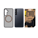 Дополнительное изображение книги «Tactical MagForce Hyperstealth 2.0 Защитный чехол для Samsung Galaxy S25 / чёрный/Moucha Moose»