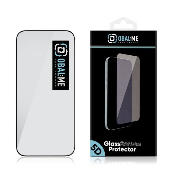 Обложка книги «OBAL:ME 5D Glass Screen Protector Защитное стекло для Apple iPhone Air / чёрный»