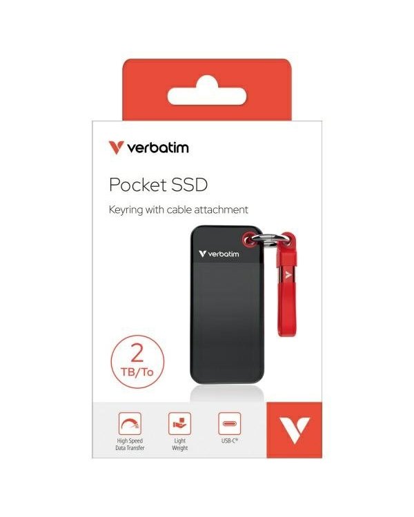 Verbatim 32196 Pocket Внешний SSD-Hакопитель 2TB